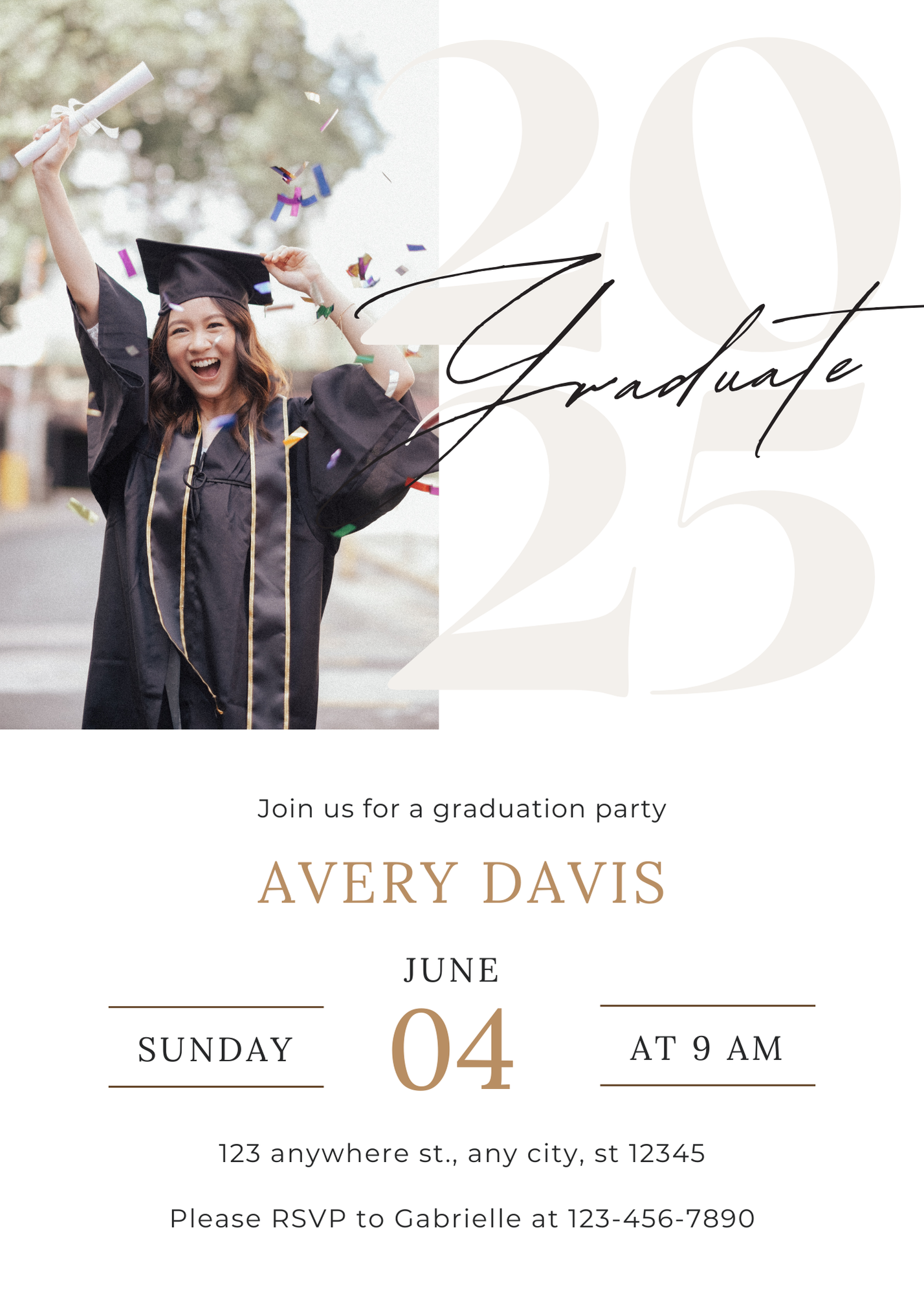 Graduation 2025/2026 Magnets - Fully Customizable