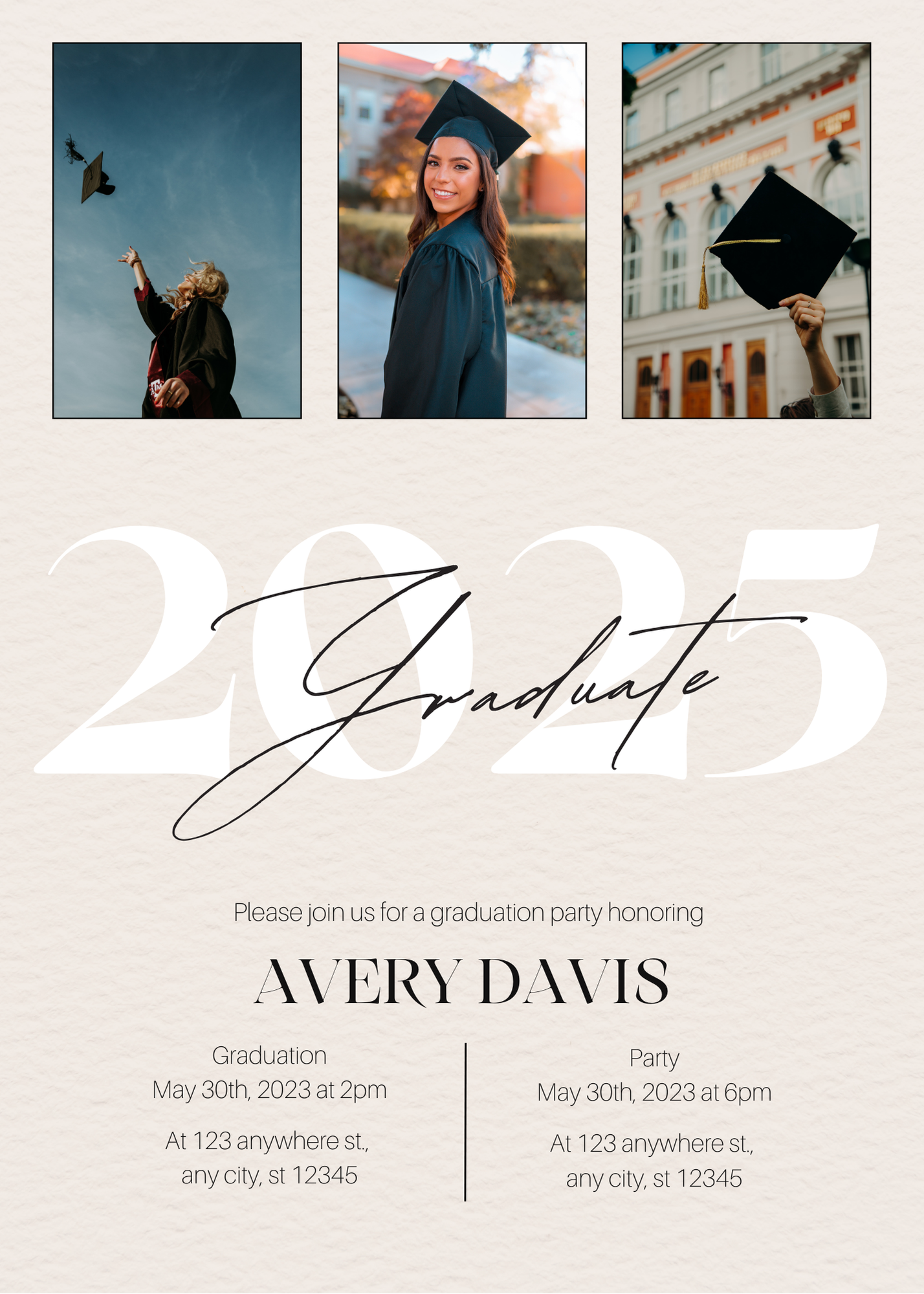 Graduation 2025/2026 Magnets - Fully Customizable