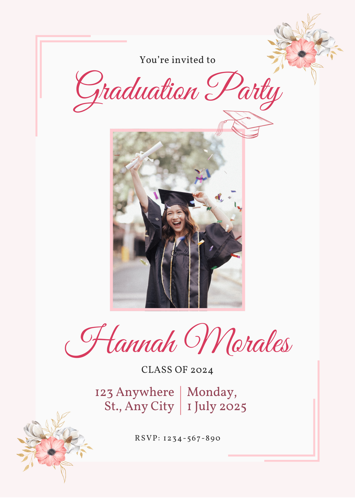 Graduation 2025/2026 Magnets - Fully Customizable