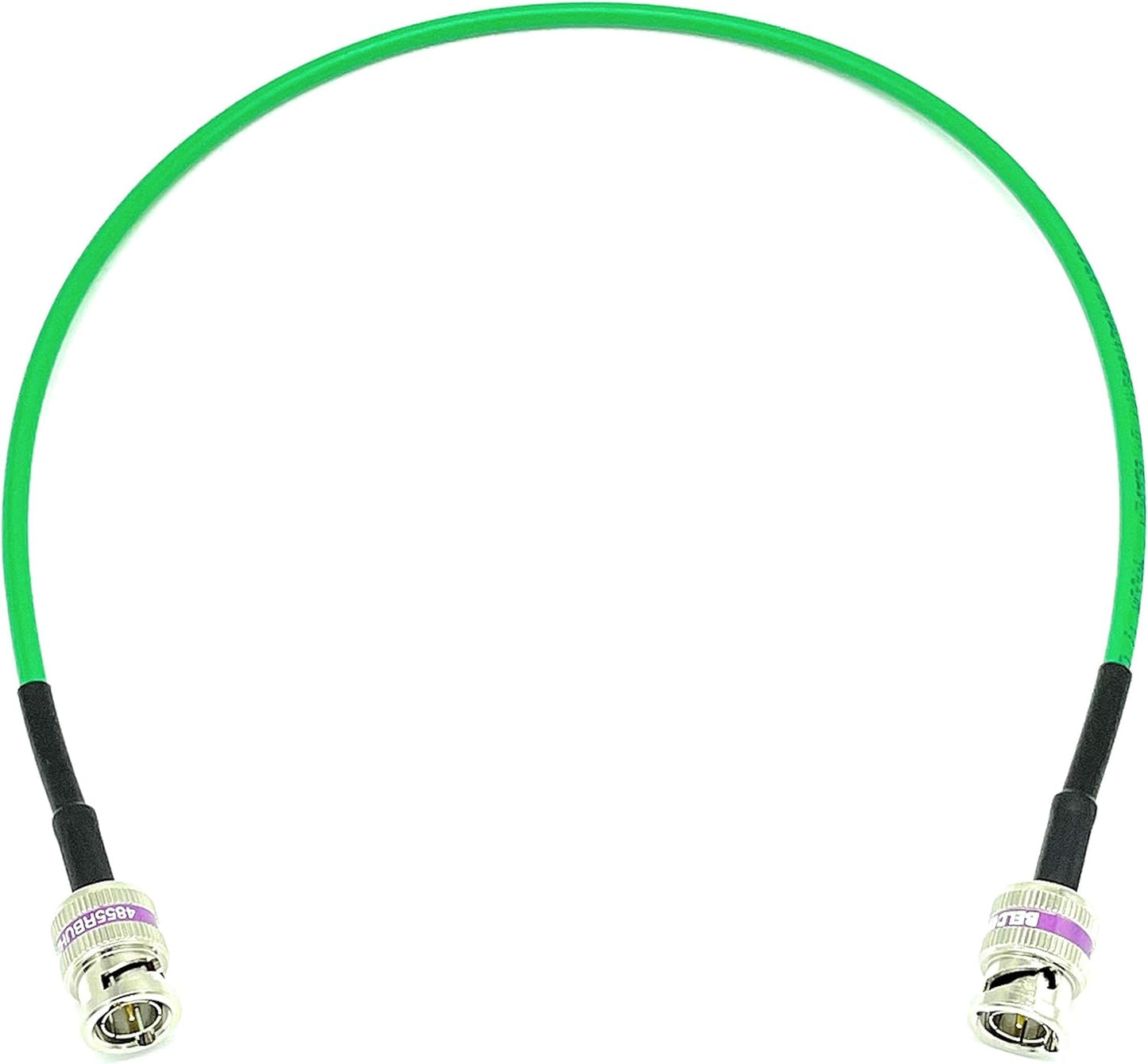 10ft 12G HD-SDI 4K UHD BNC Cable - Belden 4855R Mini RG59 Coaxial