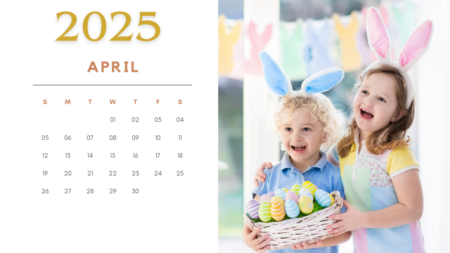 2025 Calendar Photo Magnets - Fully Customizable
