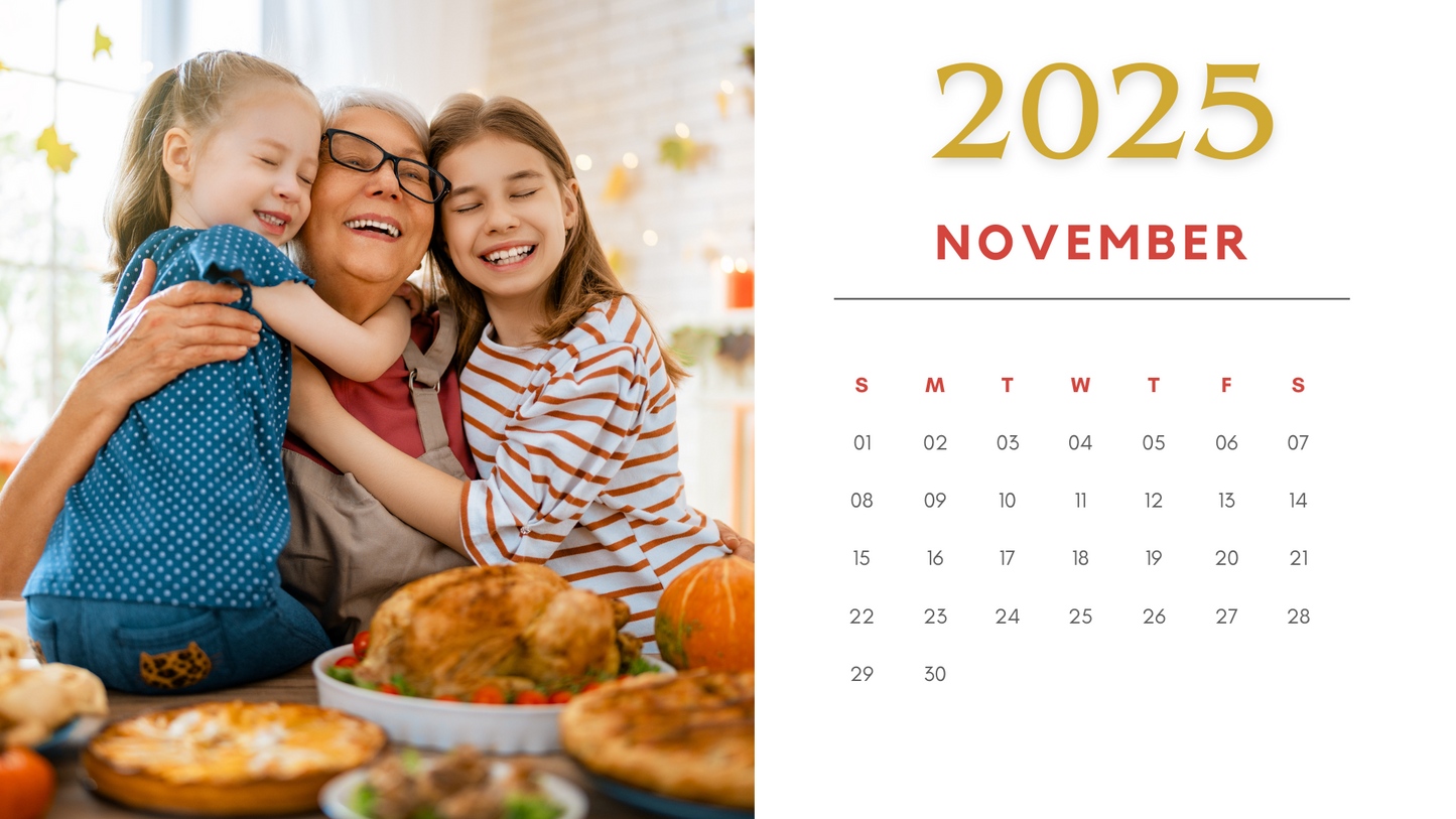2025 Calendar Photo Magnets - Fully Customizable