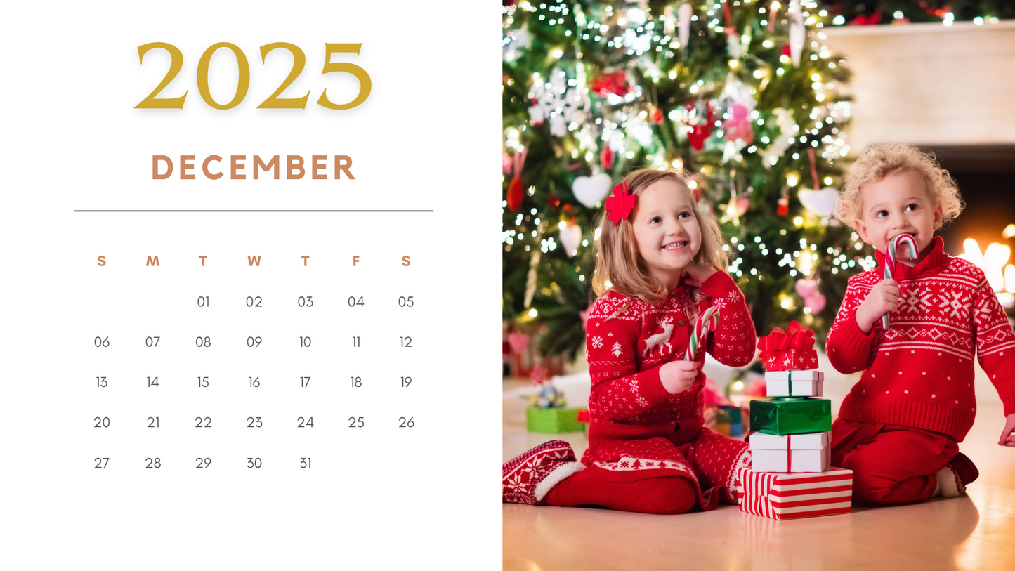 2025/2026 Calendar Photo Magnets - Fully Customizable