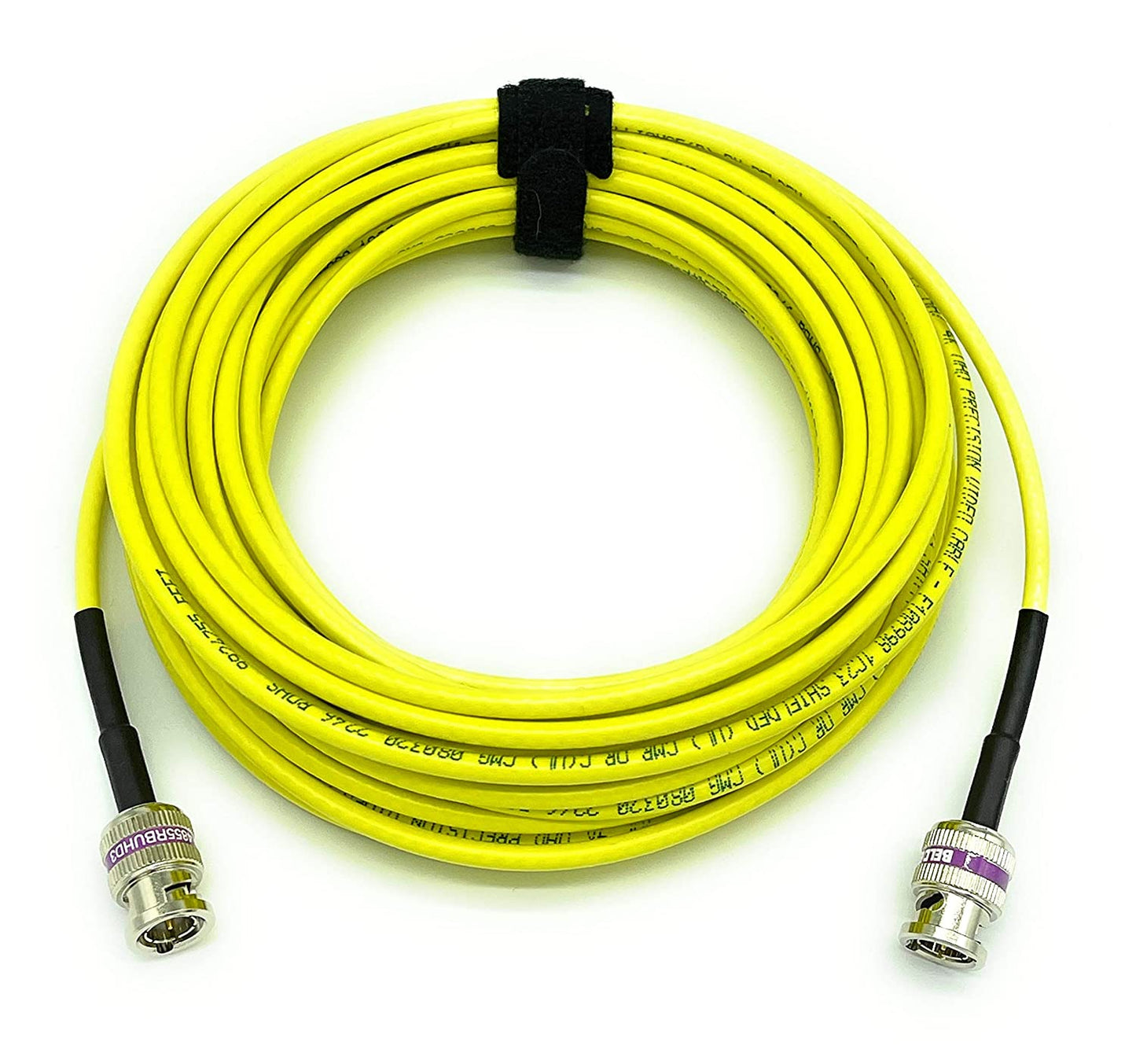 10ft 12G HD-SDI 4K UHD BNC Cable - Belden 4855R Mini RG59 Coaxial
