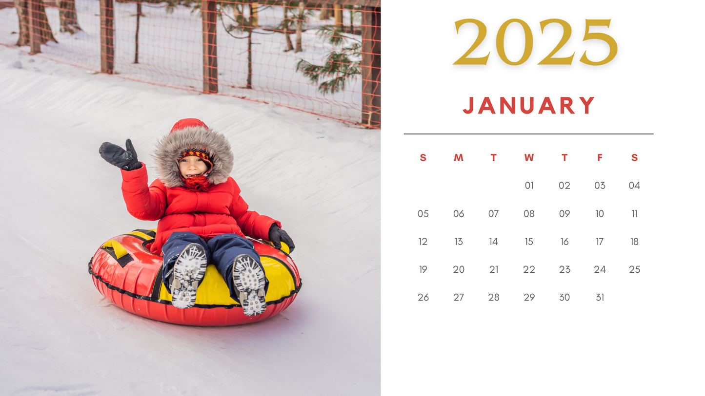 2025 Calendar Photo Magnets - Fully Customizable