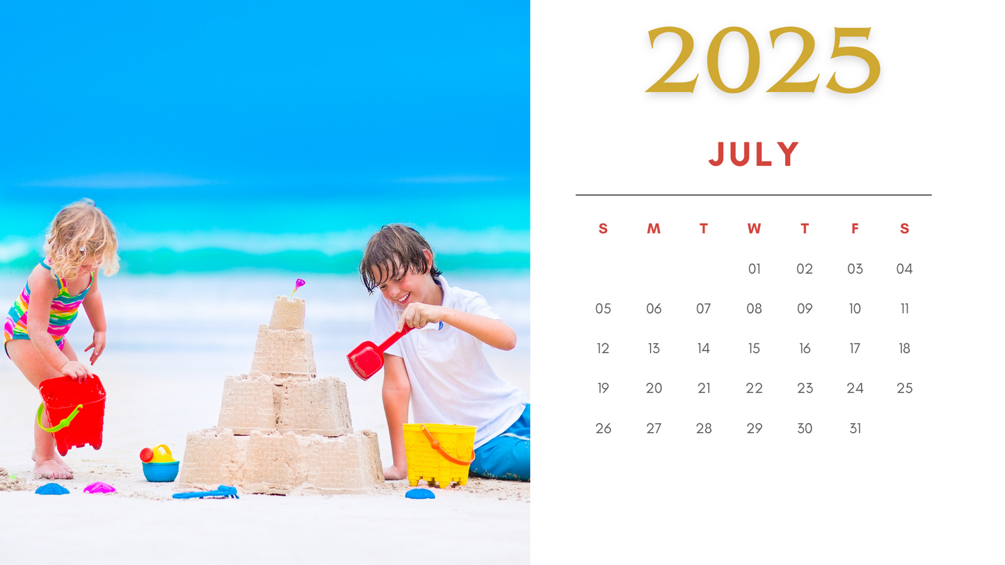 2025 Calendar Photo Magnets - Fully Customizable
