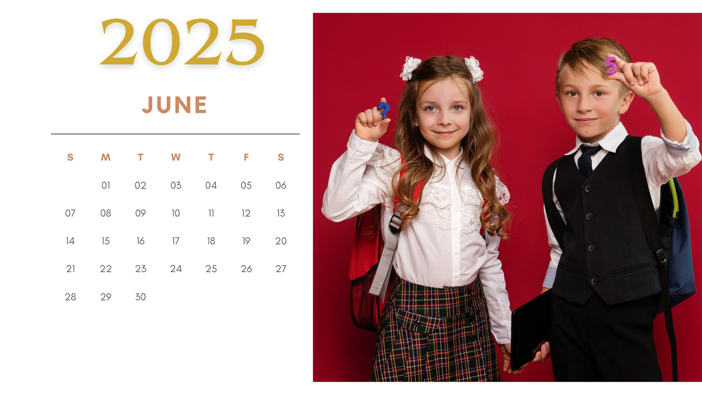2025 Calendar Photo Magnets - Fully Customizable