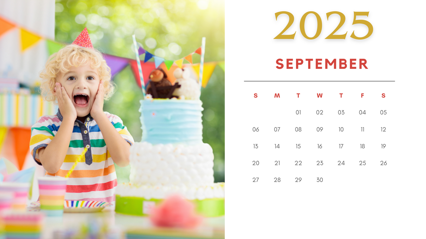 2025 Calendar Photo Magnets - Fully Customizable