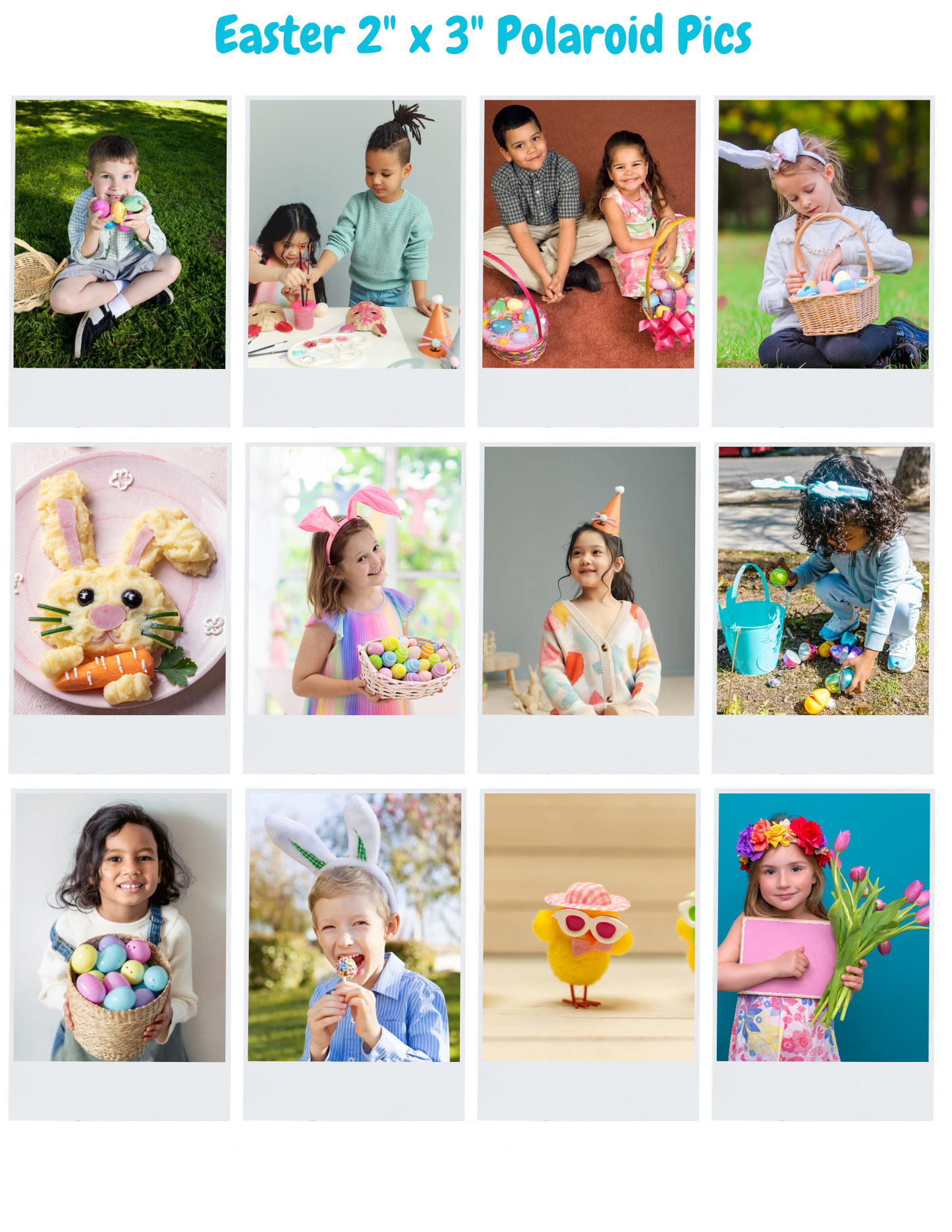 Photo Refrigerator Magnets - Polaroid Pics