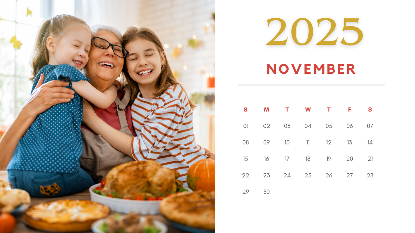 2025 Calendar Photo Magnets  -  Fully Customizable