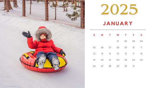 2025 Calendar Photo Magnets  -  Fully Customizable