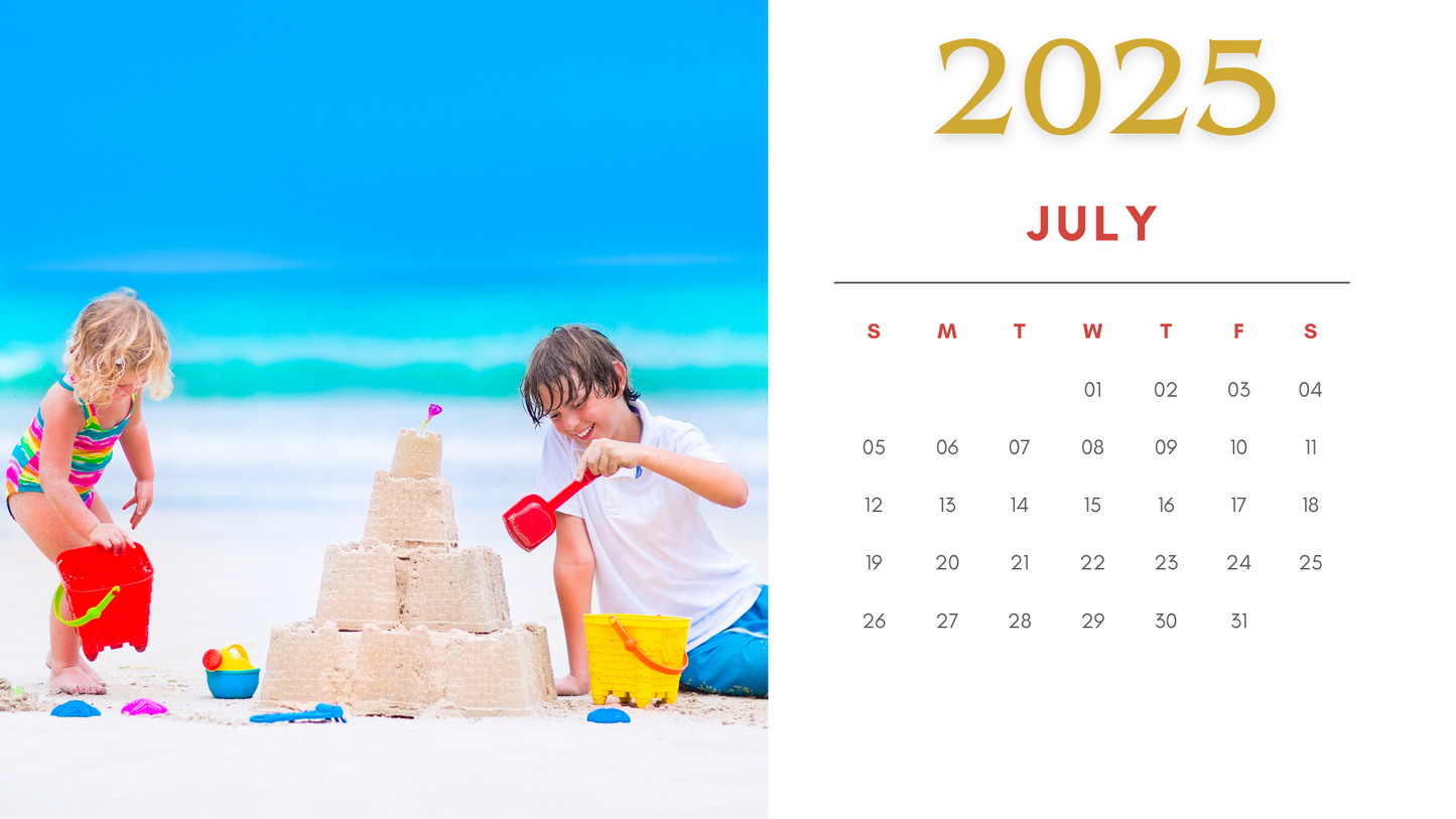 2025 Calendar Photo Magnets  -  Fully Customizable