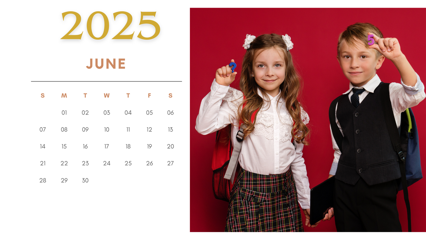 2025 Calendar Photo Magnets  -  Fully Customizable