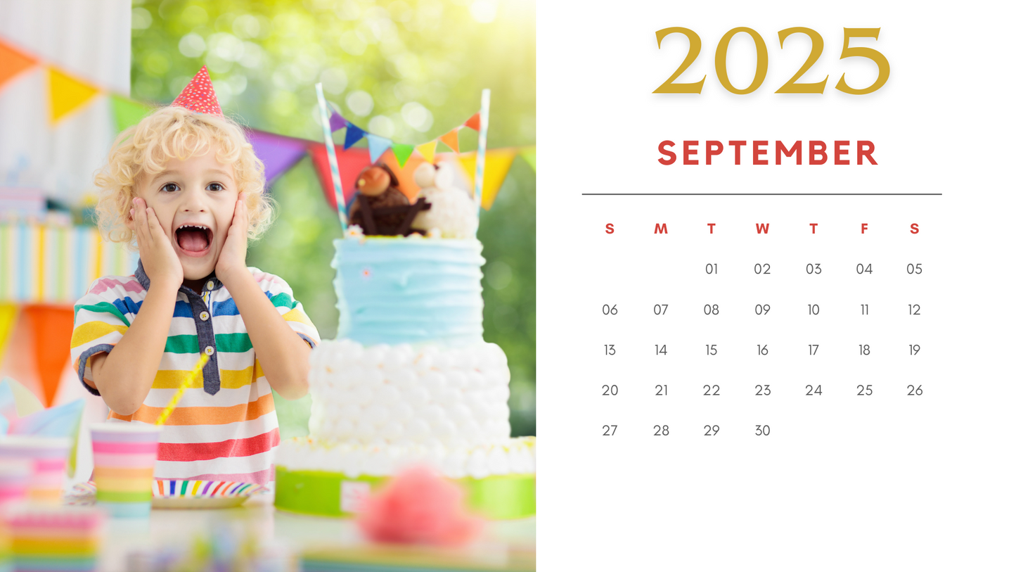 2025 Calendar Photo Magnets  -  Fully Customizable