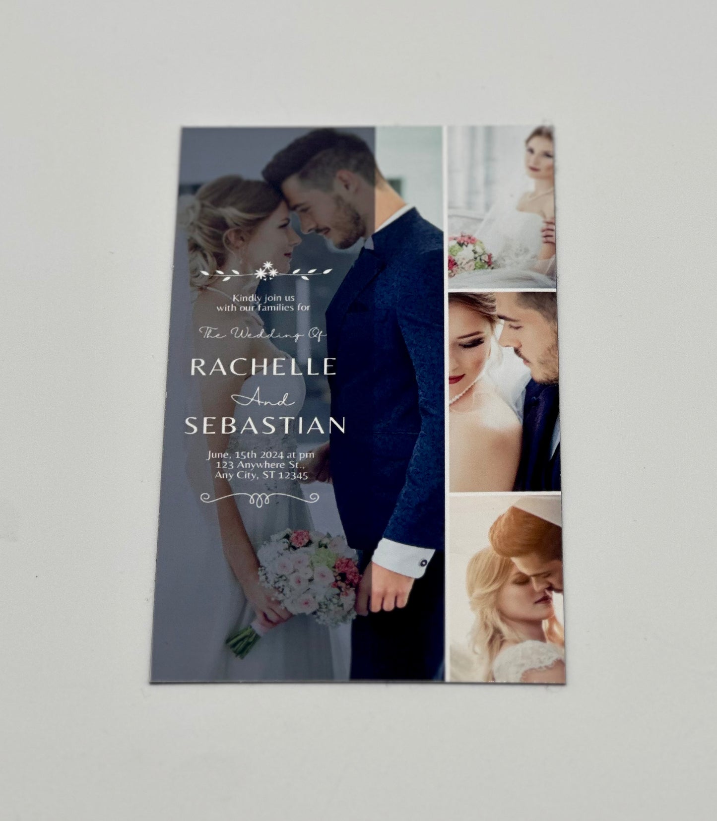 Save The Date Wedding Magnets  -  Fully Customizable