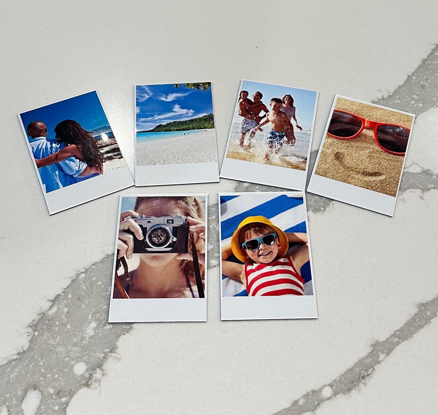 Photo Refrigerator Magnets  - Polaroid Pics