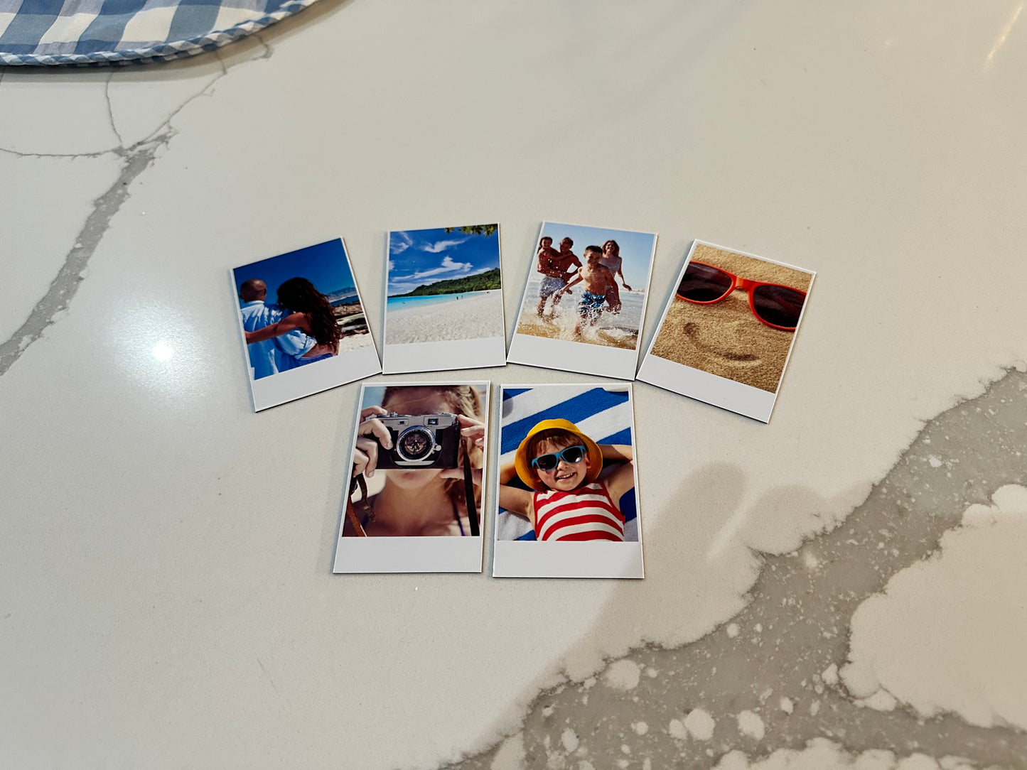 Photo Refrigerator Magnets  - Polaroid Pics